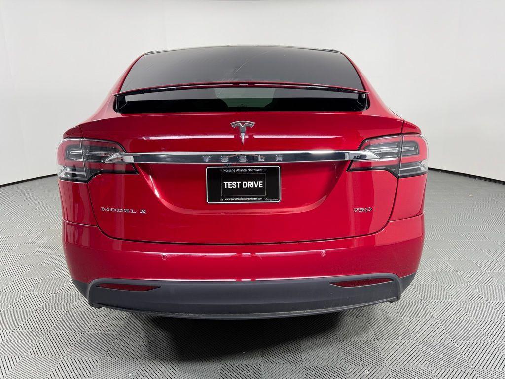 used 2018 Tesla Model X car, priced at $28,495