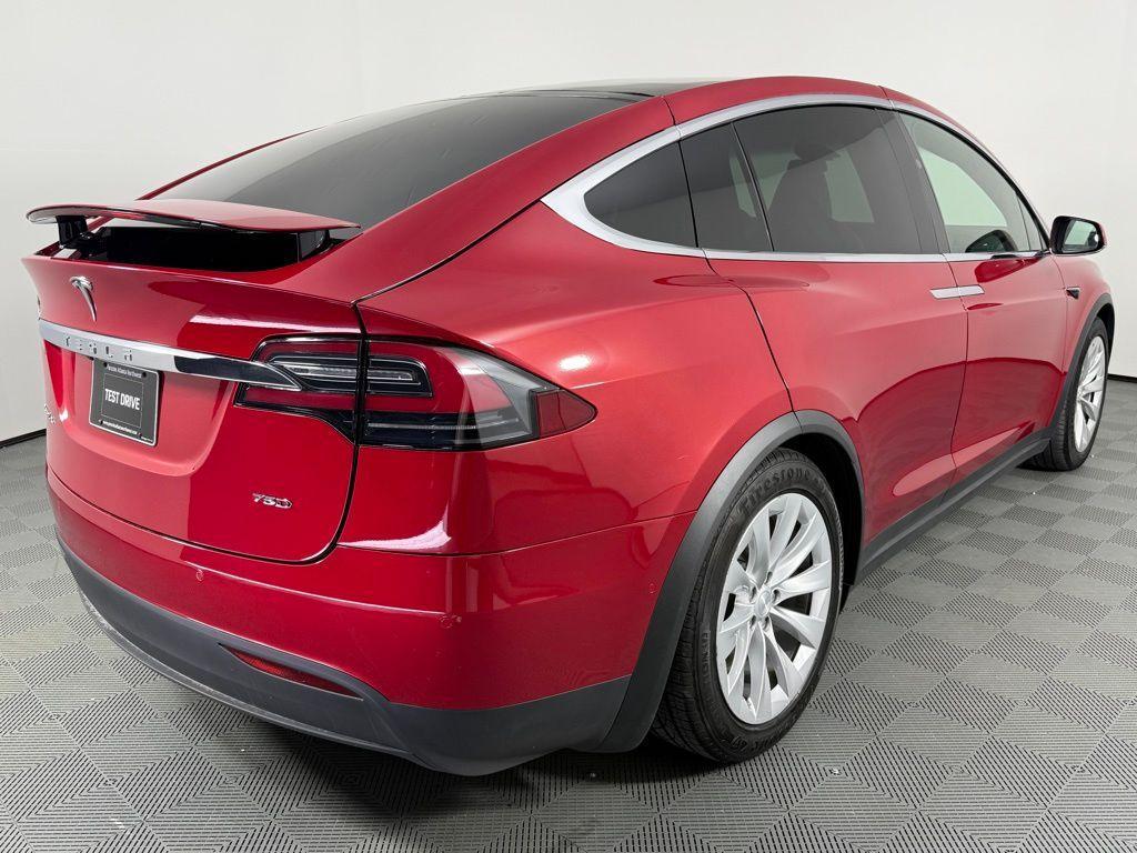used 2018 Tesla Model X car, priced at $28,495