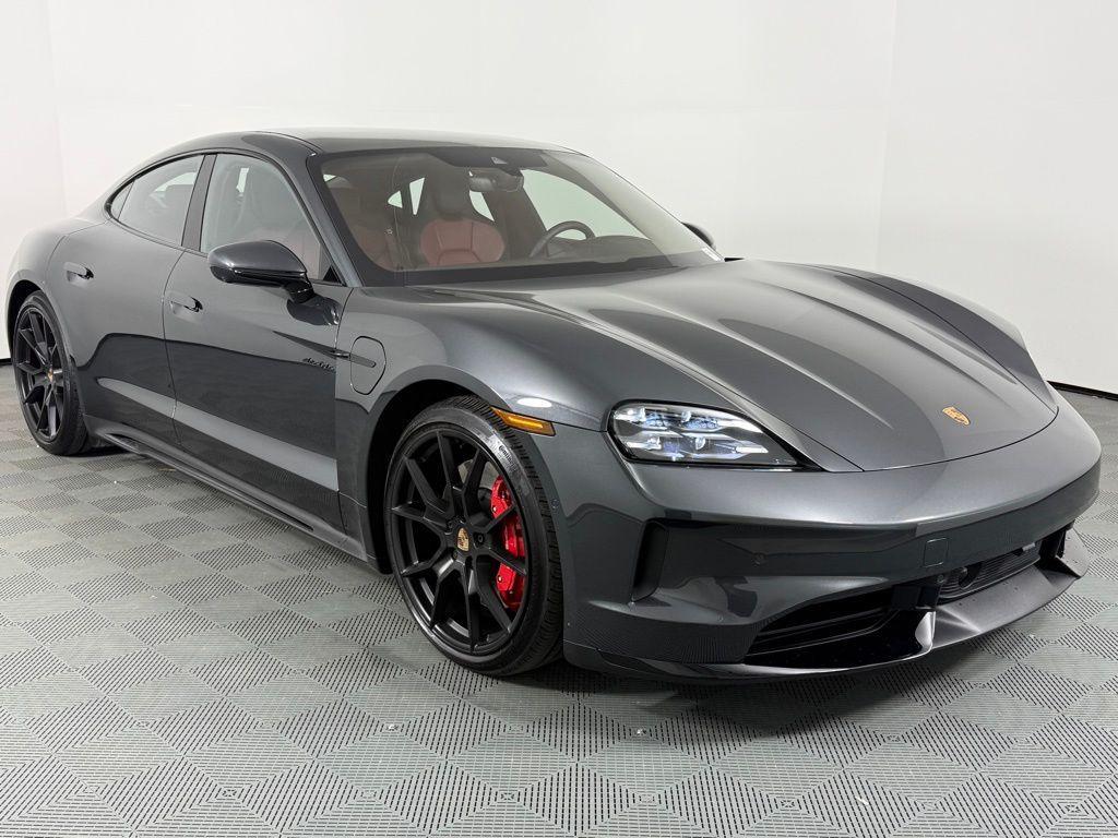 used 2025 Porsche Taycan car, priced at $159,995