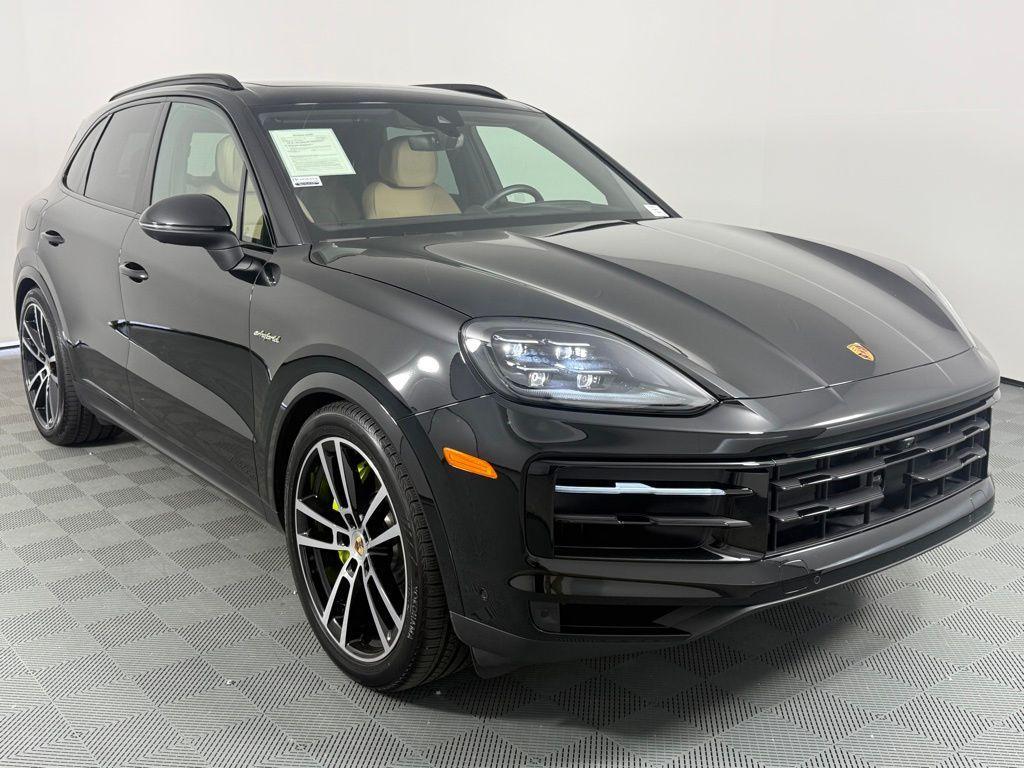 used 2025 Porsche Cayenne E-Hybrid car, priced at $108,495