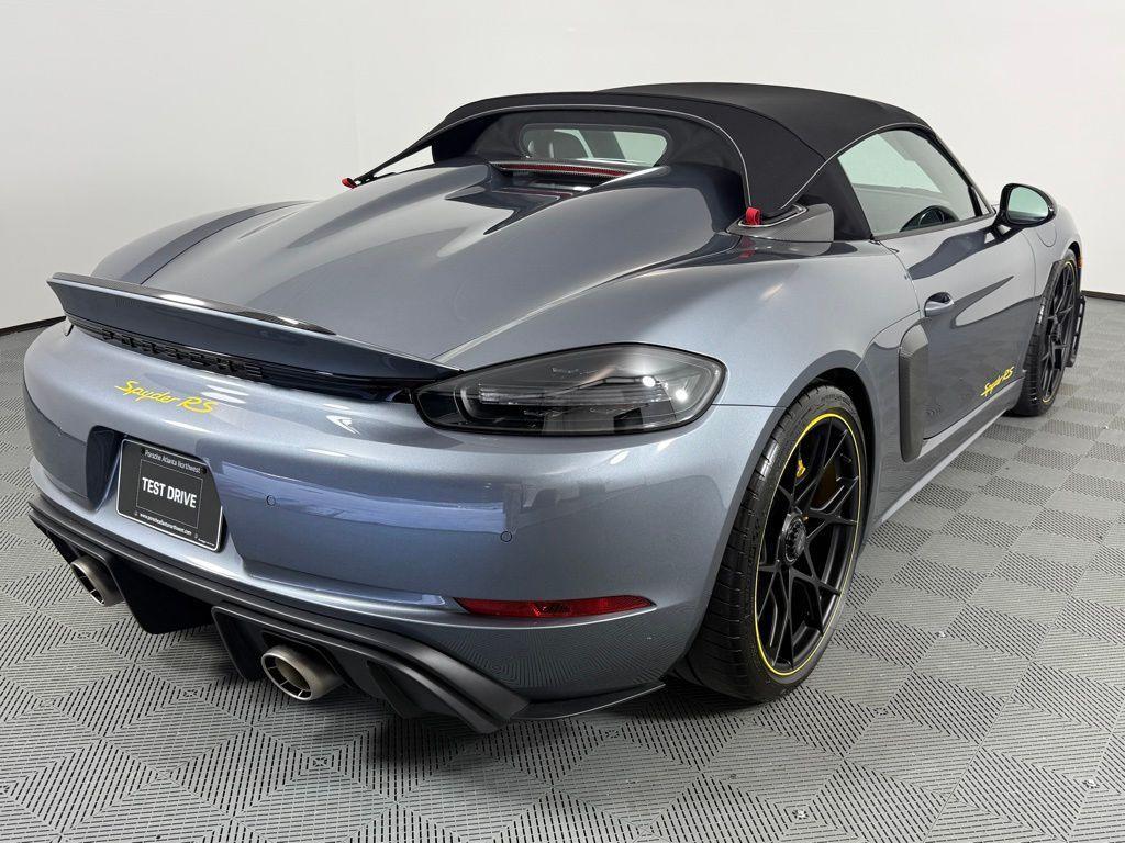 used 2025 Porsche 718 Spyder car, priced at $222,995