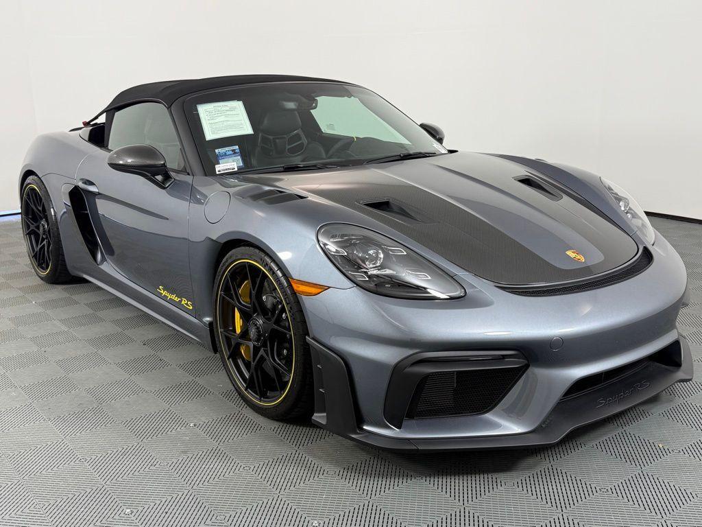 used 2025 Porsche 718 Spyder car, priced at $222,995