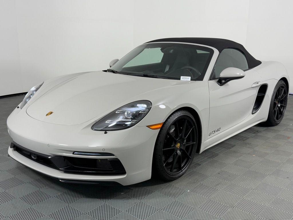 used 2025 Porsche 718 Boxster car, priced at $124,995