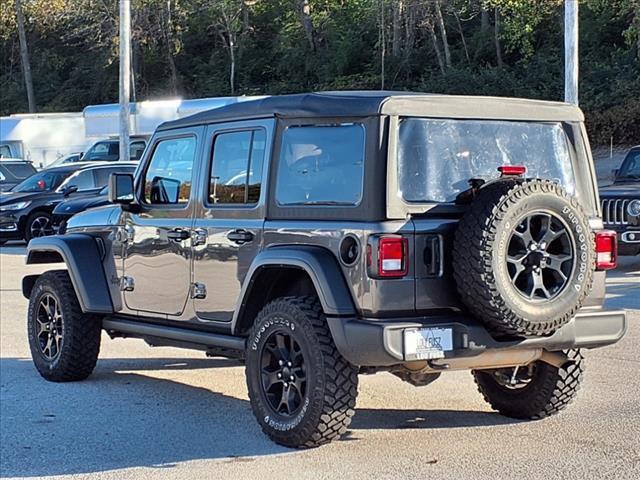 used 2021 Jeep Wrangler car, priced at $30,493