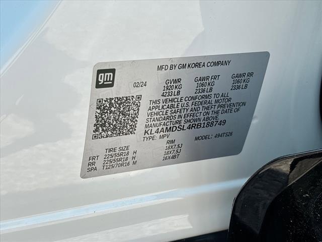 new 2024 Buick Encore GX car, priced at $24,724