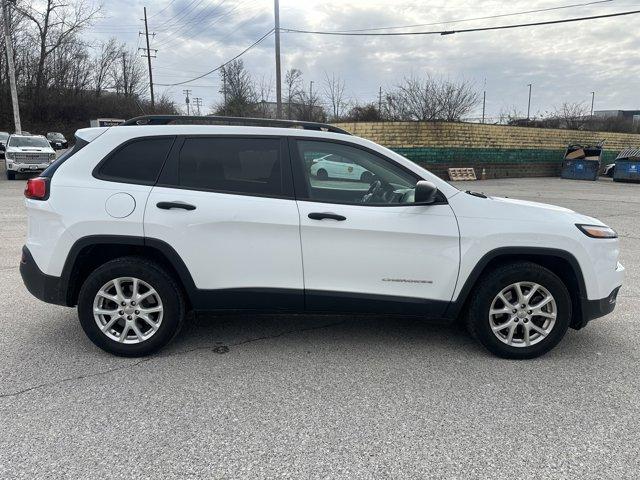 used 2017 Jeep Cherokee car, priced at $15,093