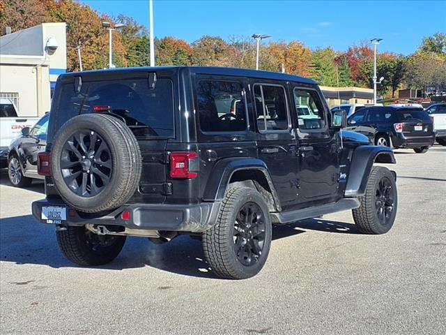 used 2021 Jeep Wrangler Unlimited 4xe car, priced at $34,753