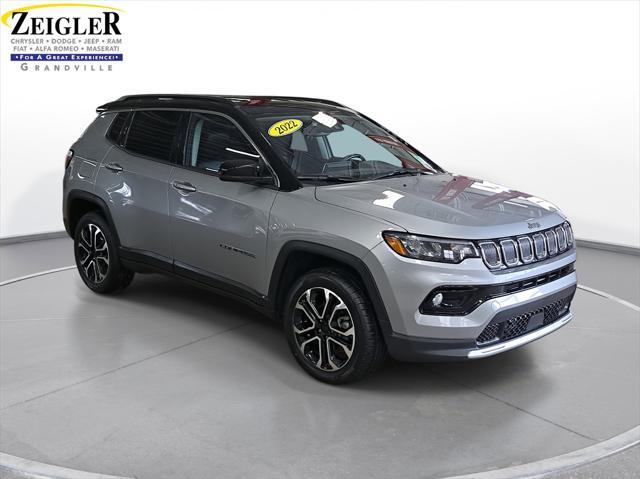 used 2022 Jeep Compass car, priced at $22,510