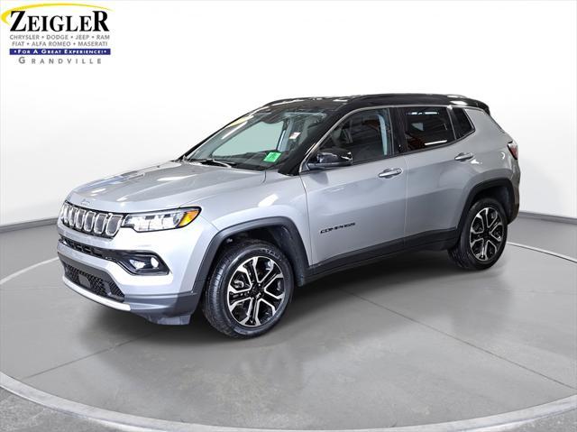 used 2022 Jeep Compass car, priced at $22,510