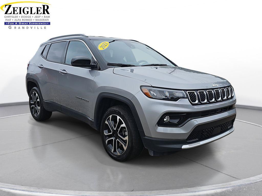 used 2023 Jeep Compass car, priced at $22,500