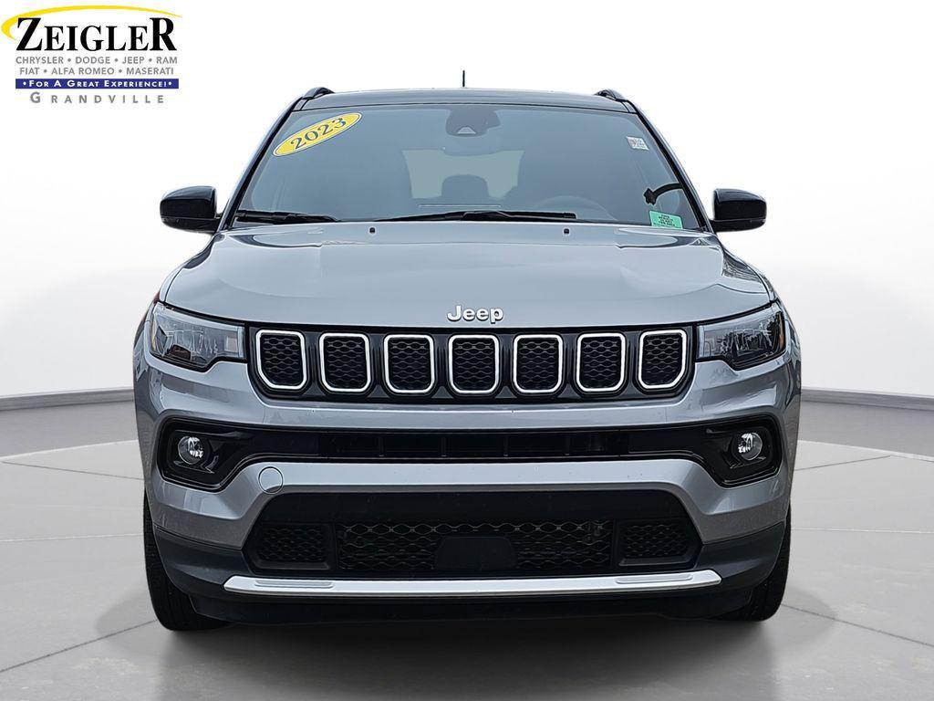 used 2023 Jeep Compass car, priced at $22,500