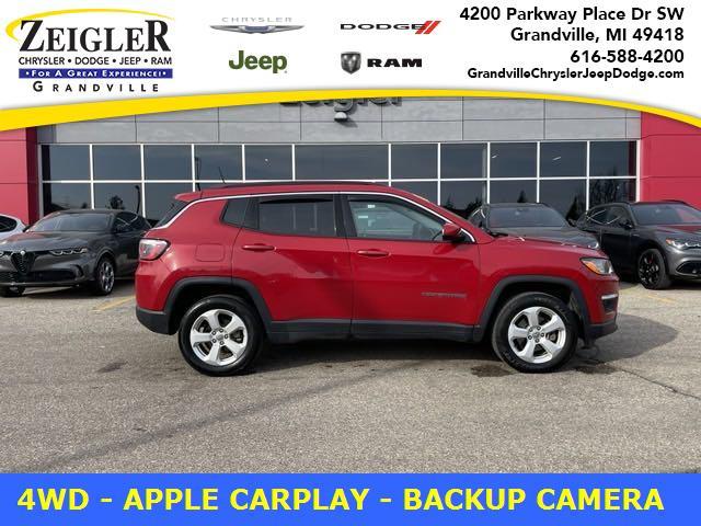 used 2018 Jeep Compass car, priced at $17,186