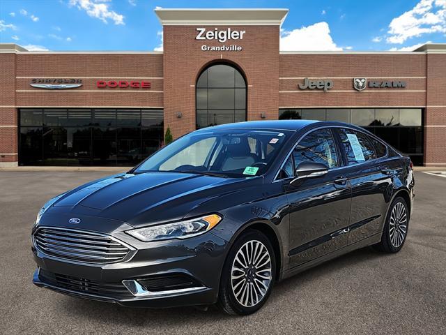 used 2018 Ford Fusion car, priced at $13,500