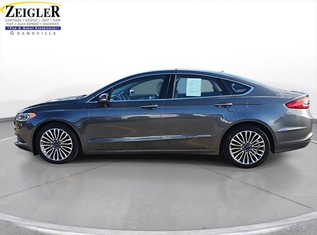 used 2018 Ford Fusion car, priced at $12,855