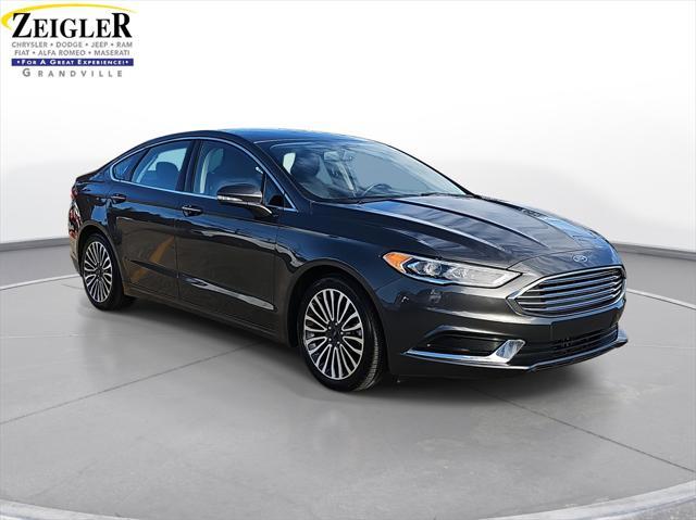 used 2018 Ford Fusion car, priced at $12,855