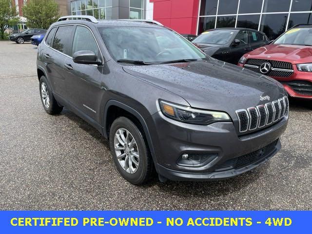 used 2021 Jeep Cherokee car, priced at $25,900