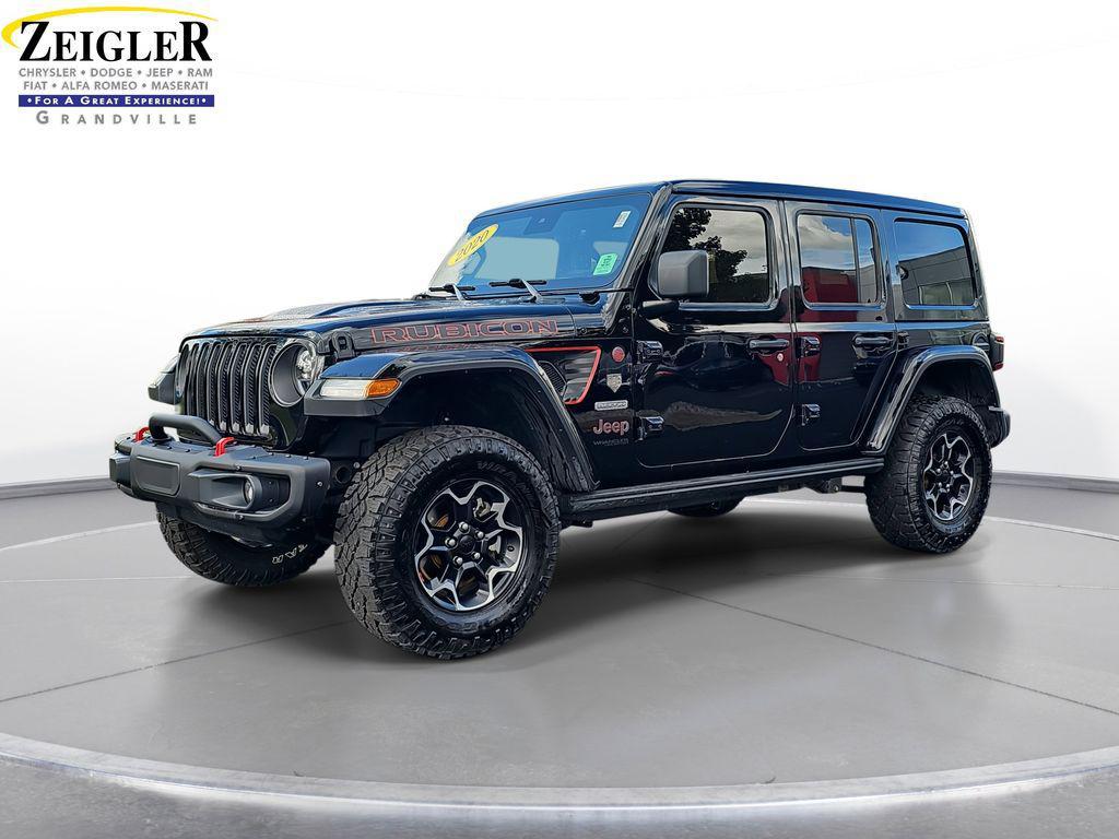 used 2020 Jeep Wrangler Unlimited car, priced at $28,400