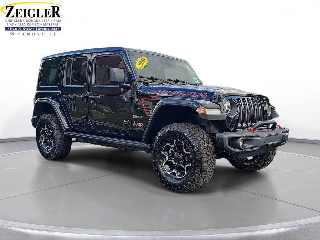 used 2020 Jeep Wrangler Unlimited car, priced at $28,400