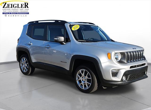 used 2021 Jeep Renegade car, priced at $19,450