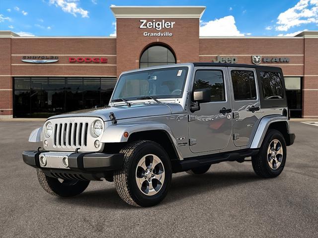 used 2018 Jeep Wrangler JK Unlimited car, priced at $20,000