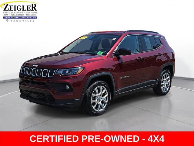 used 2022 Jeep Compass car, priced at $22,000