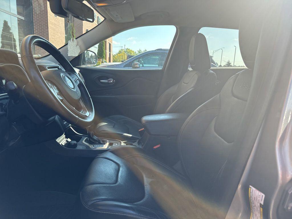 used 2015 Jeep Cherokee car, priced at $14,000