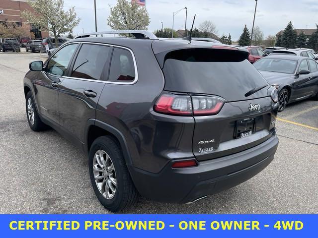 used 2021 Jeep Cherokee car, priced at $25,500