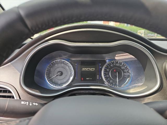 used 2015 Chrysler 200 car, priced at $12,300