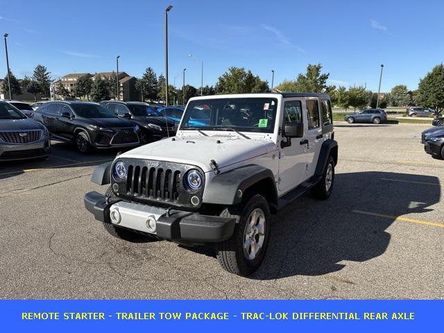 used 2014 Jeep Wrangler Unlimited car, priced at $15,000