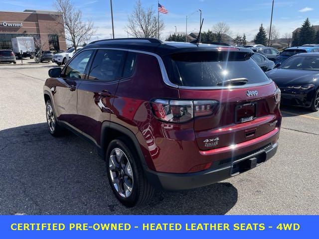 used 2021 Jeep Compass car, priced at $22,600