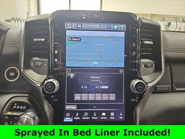new 2025 Ram 1500 car, priced at $61,025