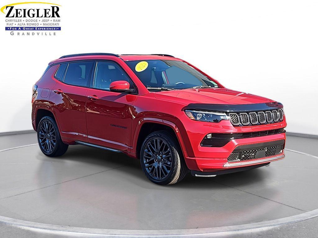 used 2023 Jeep Compass car, priced at $25,500