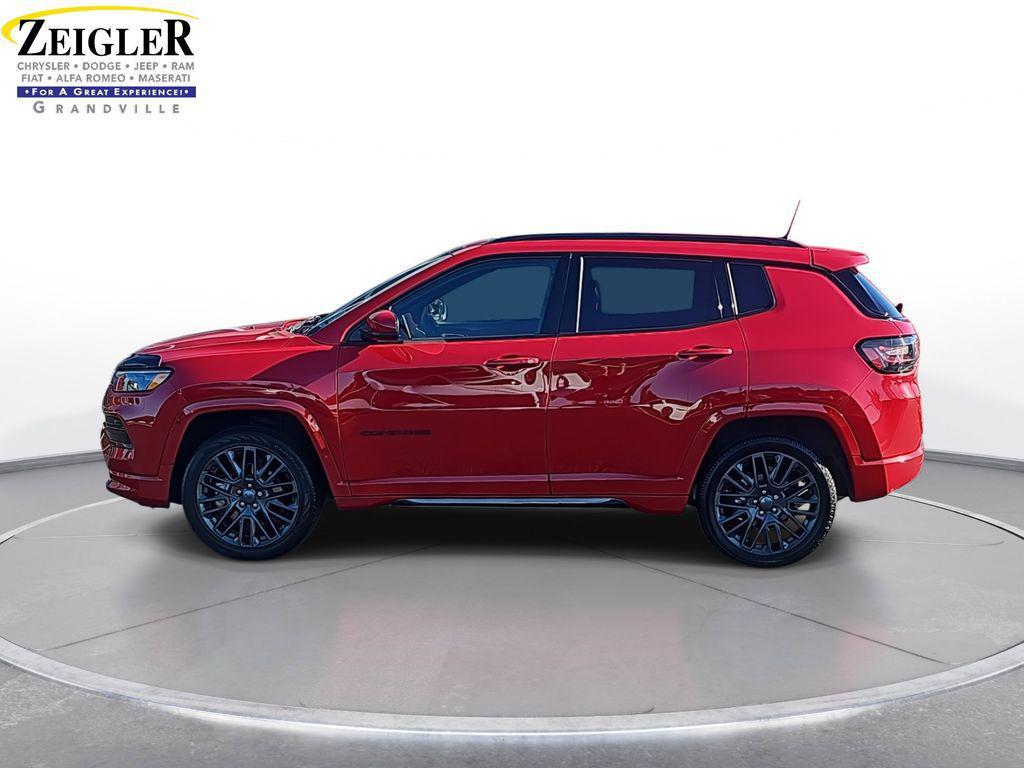 used 2023 Jeep Compass car, priced at $25,500