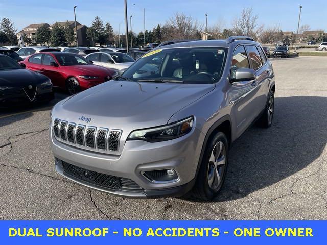 used 2021 Jeep Cherokee car, priced at $26,900