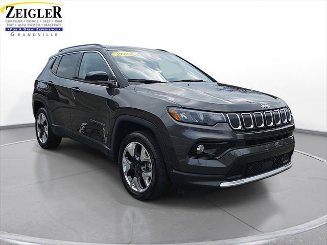 used 2022 Jeep Compass car, priced at $23,000