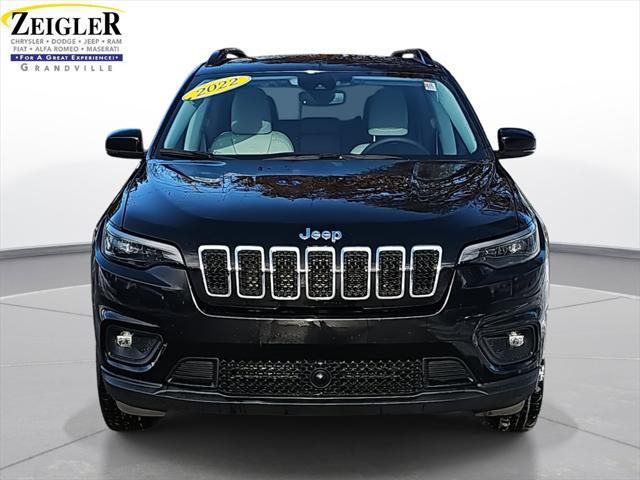 used 2022 Jeep Cherokee car, priced at $22,000