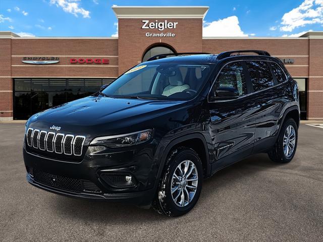 used 2022 Jeep Cherokee car, priced at $21,500