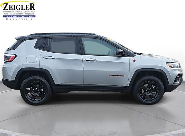 used 2023 Jeep Compass car, priced at $23,500