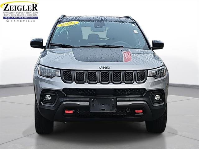 used 2023 Jeep Compass car, priced at $23,500