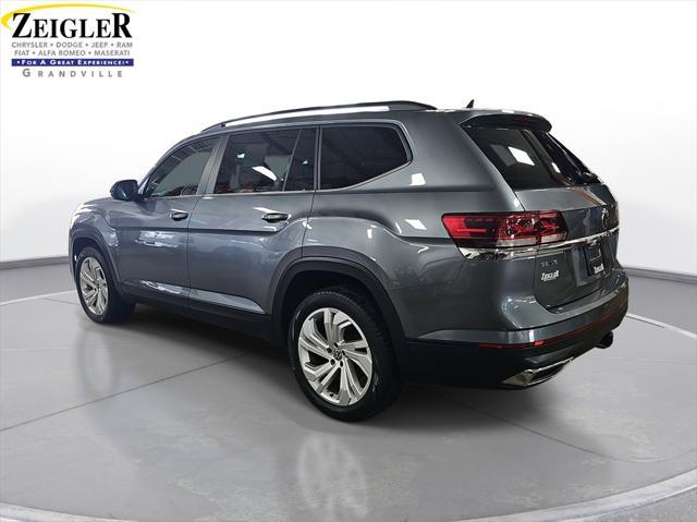 used 2021 Volkswagen Atlas car, priced at $27,900