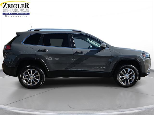 used 2021 Jeep Cherokee car, priced at $24,350