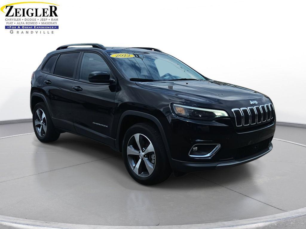 used 2022 Jeep Cherokee car, priced at $25,250