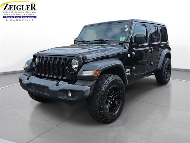 used 2018 Jeep Wrangler Unlimited car, priced at $17,000