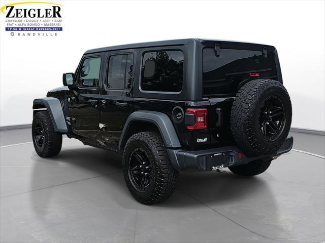 used 2018 Jeep Wrangler Unlimited car, priced at $17,000