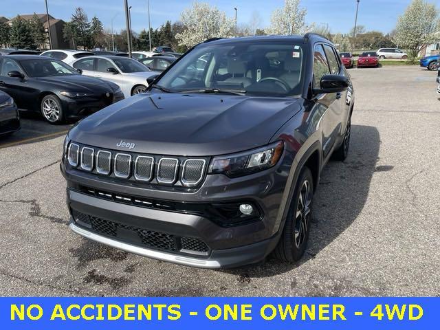 used 2022 Jeep Compass car, priced at $26,650