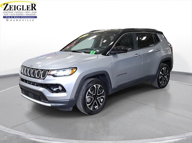 used 2023 Jeep Compass car, priced at $23,500