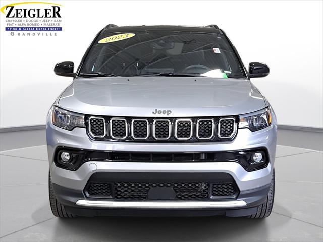 used 2023 Jeep Compass car, priced at $23,500