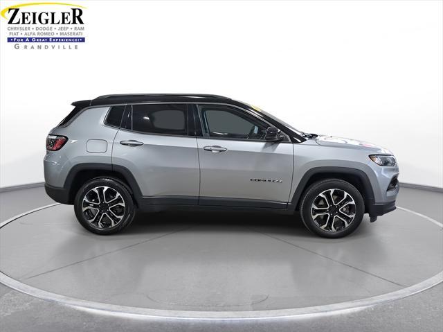 used 2023 Jeep Compass car, priced at $23,500