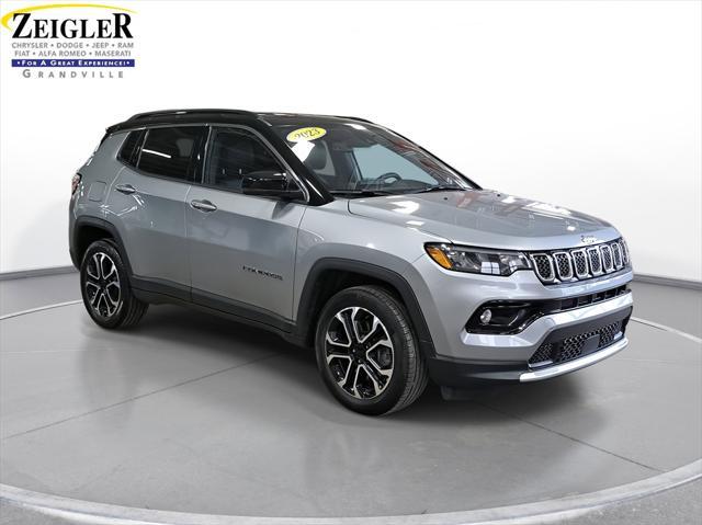 used 2023 Jeep Compass car, priced at $23,500