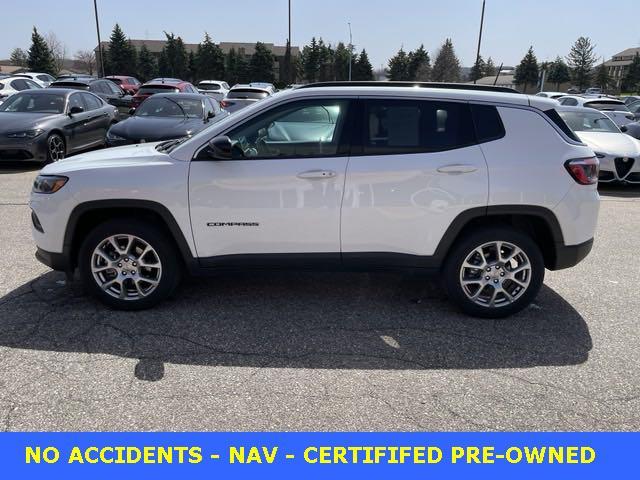used 2022 Jeep Compass car, priced at $28,300